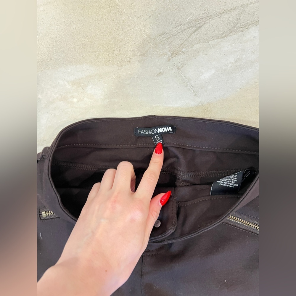 Fashion Nova Elegant Black Backpack